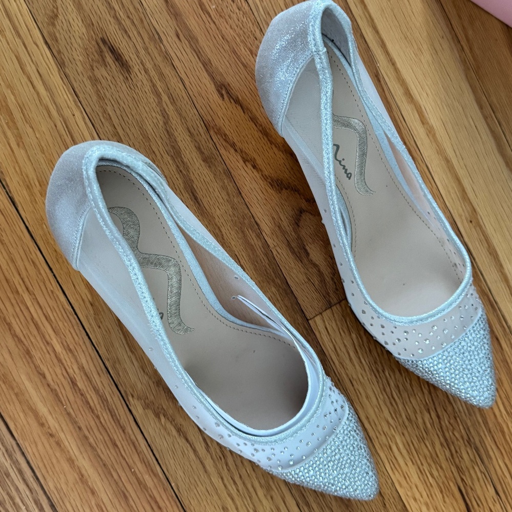 Nina Sammie Sparkling Kitten Heel